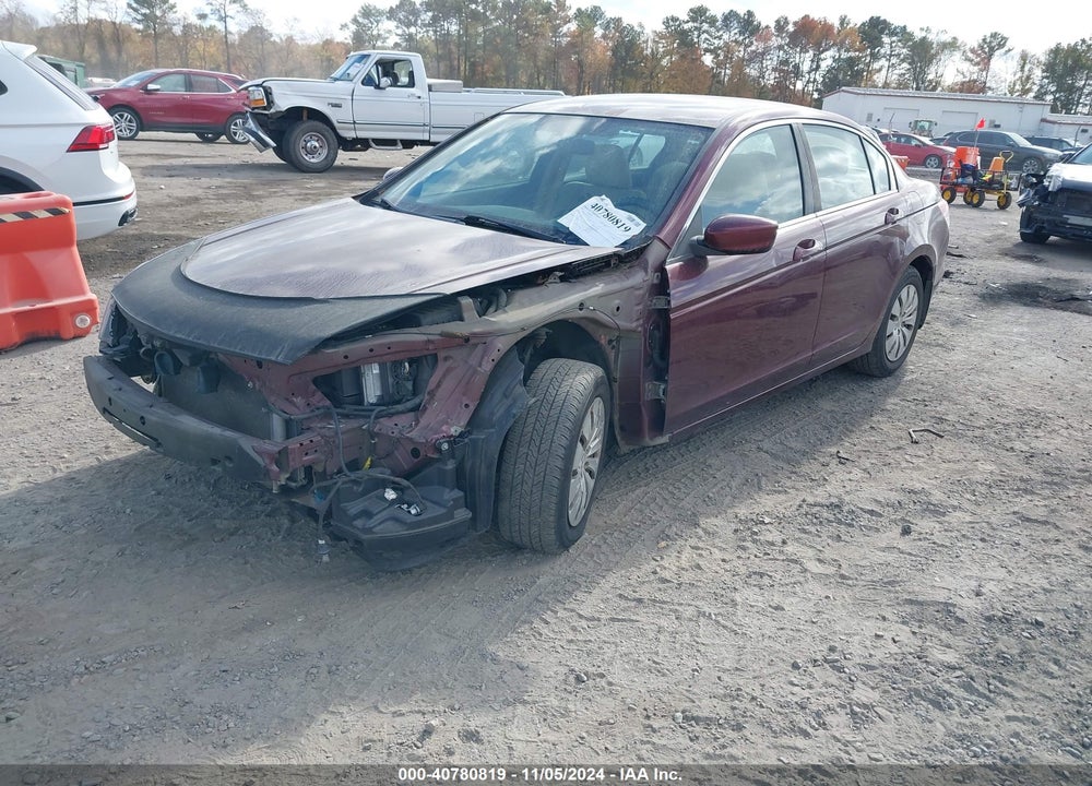 2012 HONDA ACCORD 2.4 LX VIN: 1HGCP2F3XCA192310