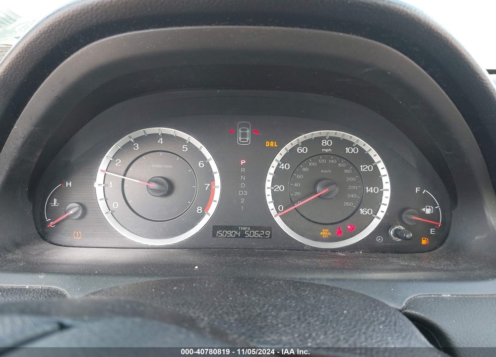 2012 HONDA ACCORD 2.4 LX VIN: 1HGCP2F3XCA192310