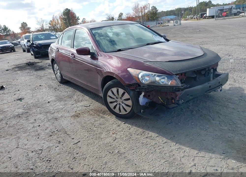 2012 HONDA ACCORD 2.4 LX VIN: 1HGCP2F3XCA192310
