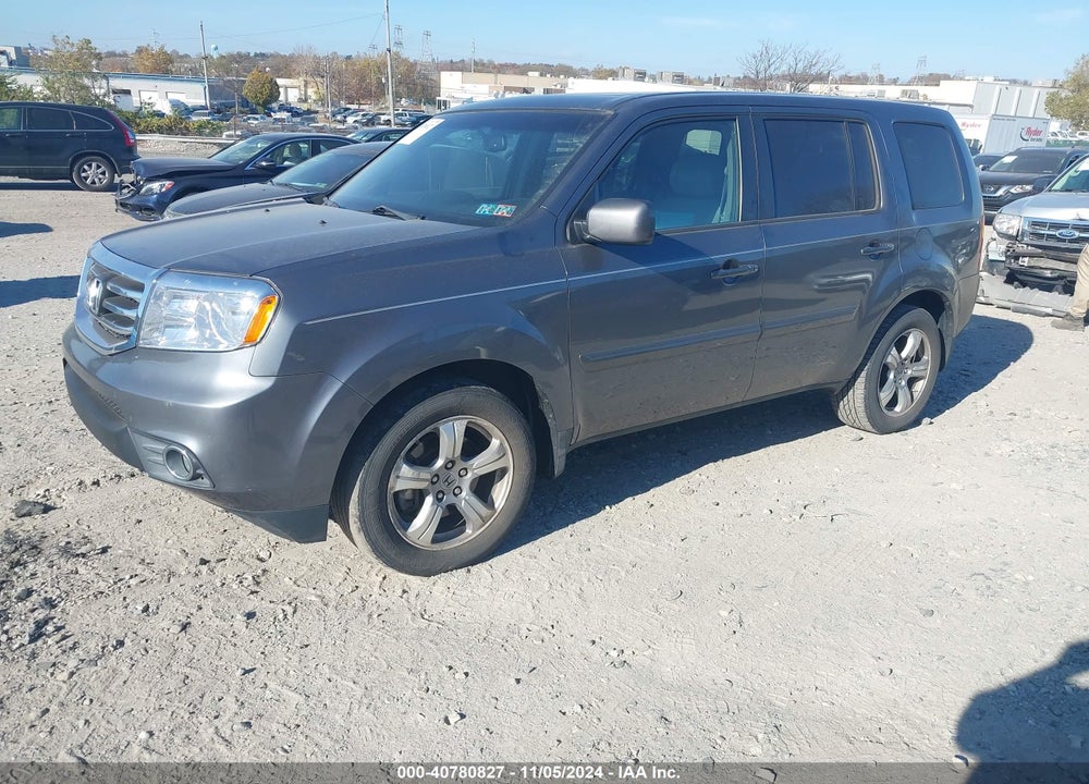 2012 HONDA PILOT EX-L VIN: 5FNYF4H66CB035603