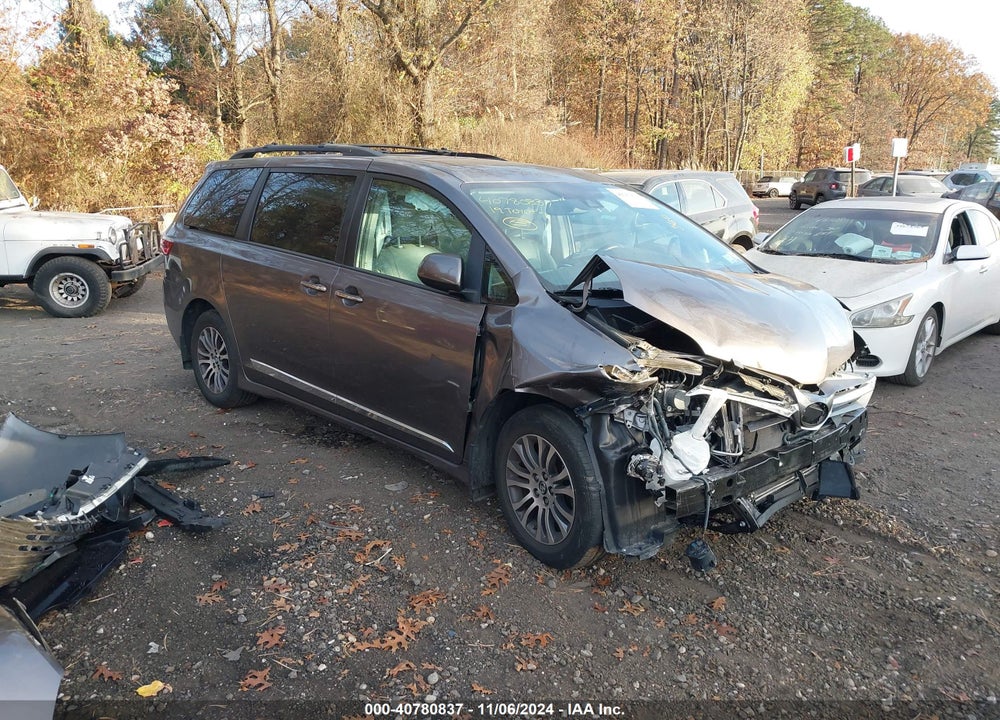 2019 TOYOTA SIENNA XLE 8 PASSENGER VIN: 5TDYZ3DC5KS014927