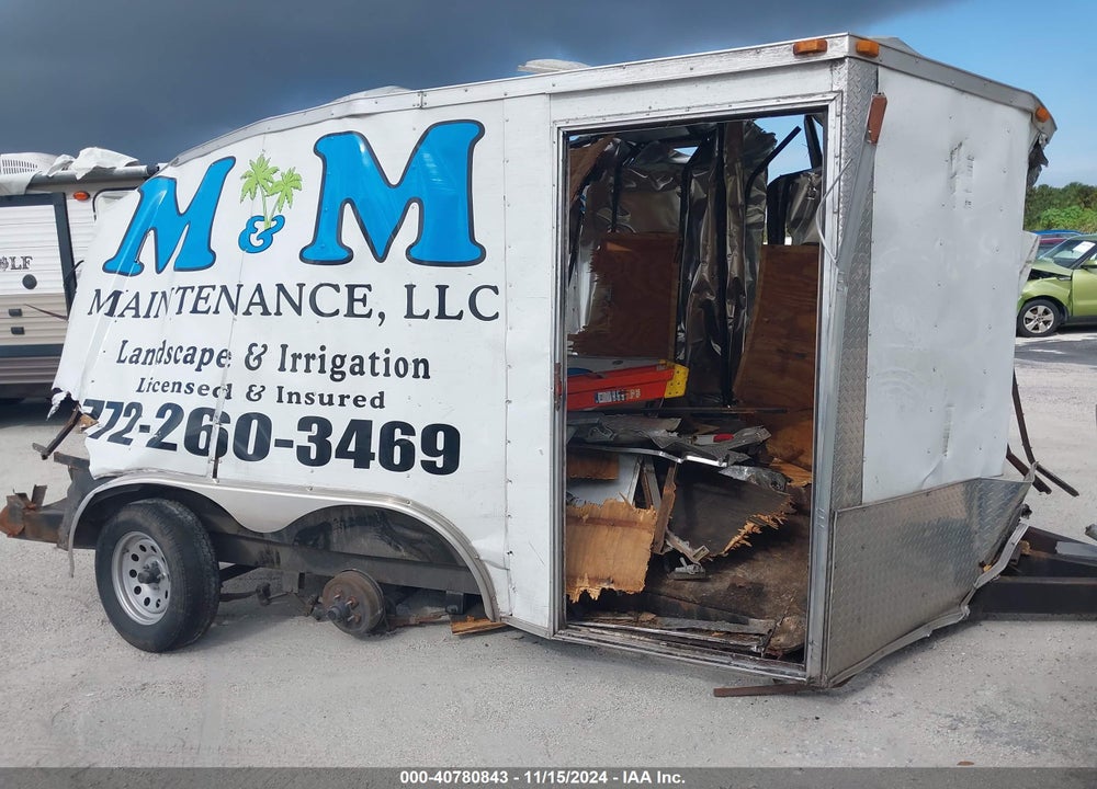 2020 SOUTH GA CARGO ENCLOSED TRAILER VIN: 54GVC12T9L7040999