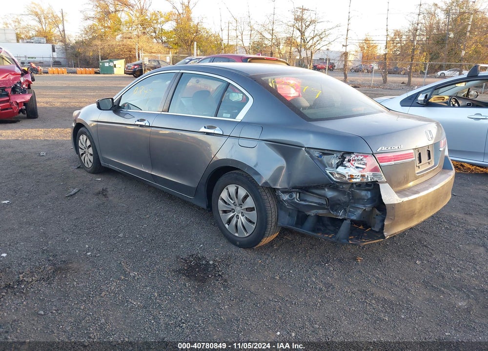 2012 HONDA ACCORD 2.4 LX VIN: 1HGCP2F36CA245021