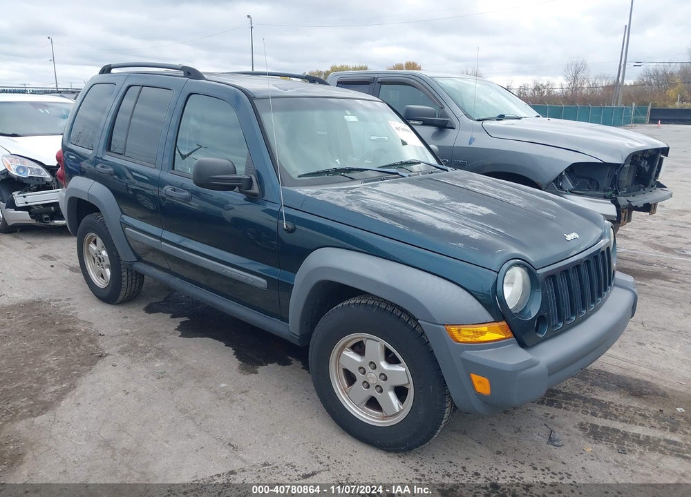2005 JEEP LIBERTY SPORT VIN: 1J4GL48K25W641538