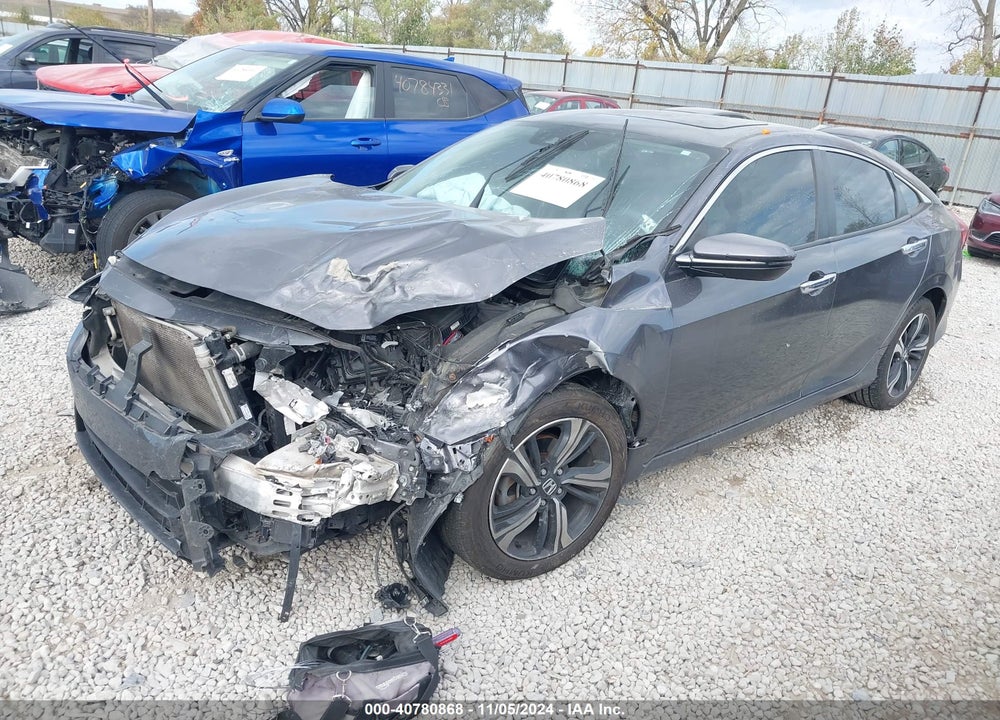 2017 HONDA CIVIC TOURING VIN: 2HGFC1F92HH655248