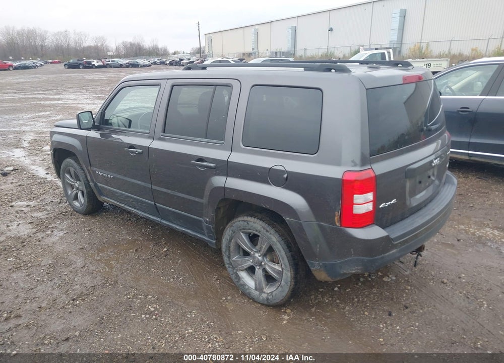 2015 JEEP PATRIOT HIGH ALTITUDE EDITION VIN: 1C4NJRFB0FD155472