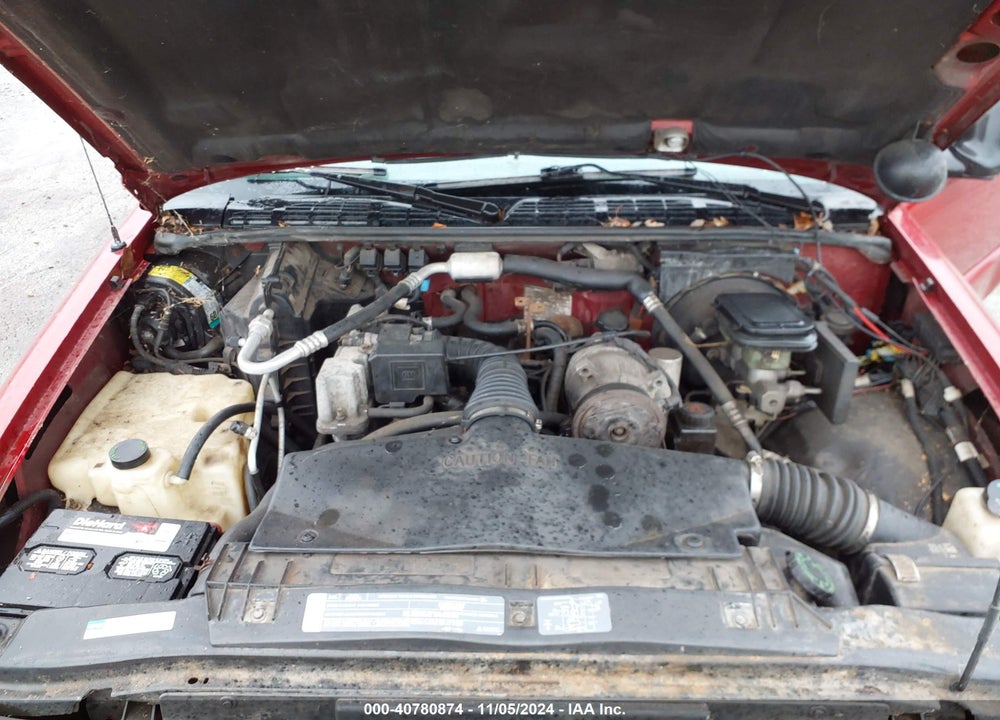 1995 CHEVROLET S TRUCK S10 VIN: 1GCCS1446S8193186