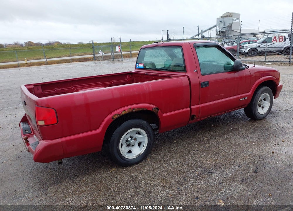 1995 CHEVROLET S TRUCK S10 VIN: 1GCCS1446S8193186