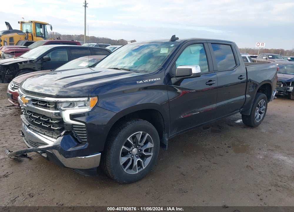 2022 CHEVROLET SILVERADO 1500 4WD SHORT BED LT WITH 2FL VIN: 1GCPDKEK8NZ610854