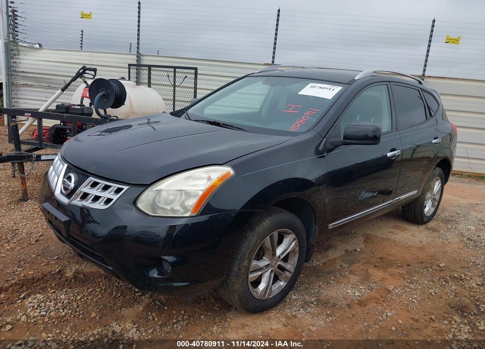 2012 NISSAN ROGUE SV VIN: JN8AS5MV2CW378246