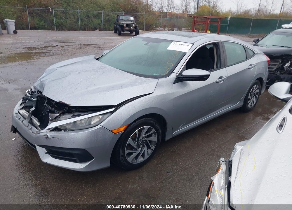 2016 HONDA CIVIC EX VIN: 19XFC2F76GE056253
