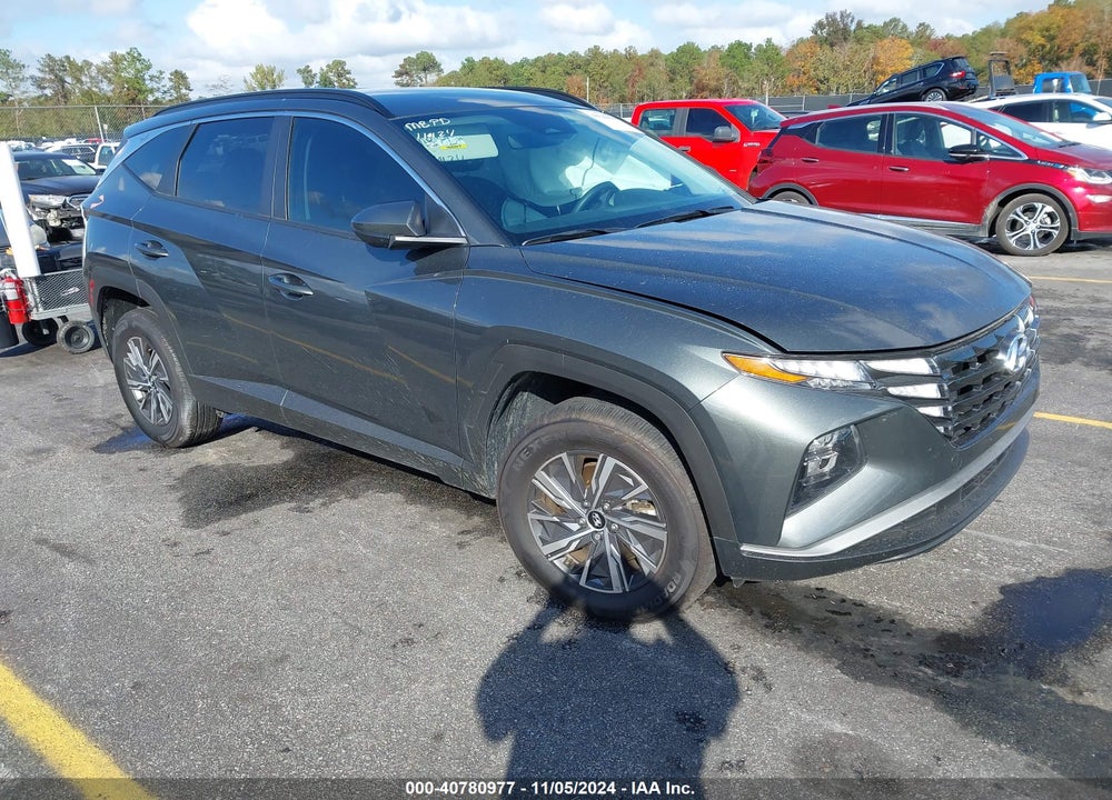 2024 HYUNDAI TUCSON HYBRID BLUE VIN: KM8JBCD17RU202502