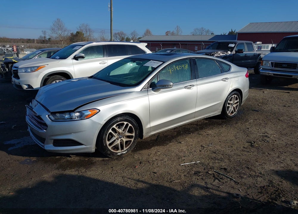 2016 FORD FUSION SE VIN: 3FA6P0H73GR359012