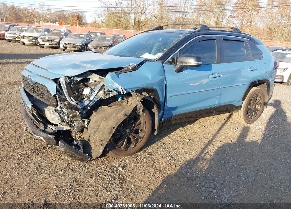 2022 TOYOTA RAV4 HYBRID XSE VIN: 4T3E6RFV2NU090332