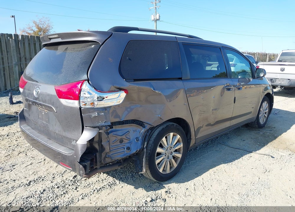 2012 TOYOTA SIENNA LE 7 PASSENGER VIN: 5TDJK3DC0CS030265