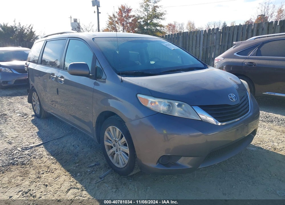 2012 TOYOTA SIENNA LE 7 PASSENGER VIN: 5TDJK3DC0CS030265