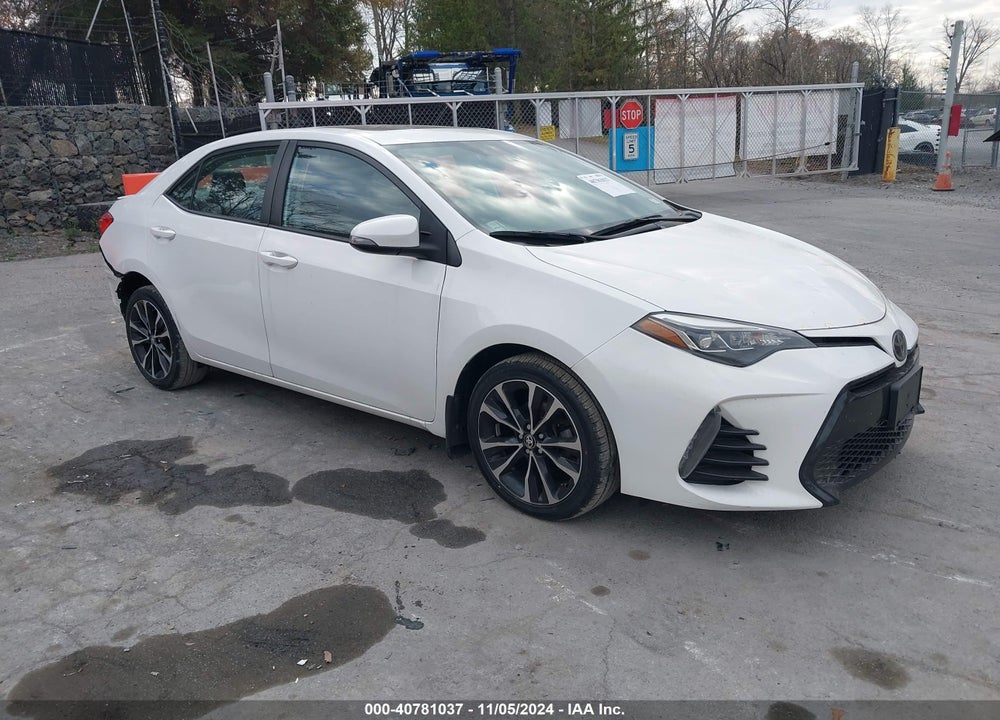 2018 TOYOTA COROLLA SE VIN: 2T1BURHE8JC023700