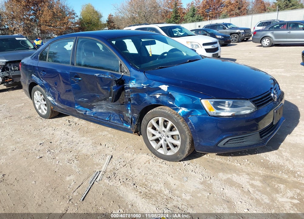 2011 VOLKSWAGEN JETTA 2.5L SE VIN: 3VWDX7AJ3BM387363