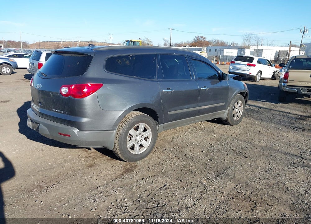 2012 CHEVROLET TRAVERSE LS VIN: 1GNKRFEDXCJ250199