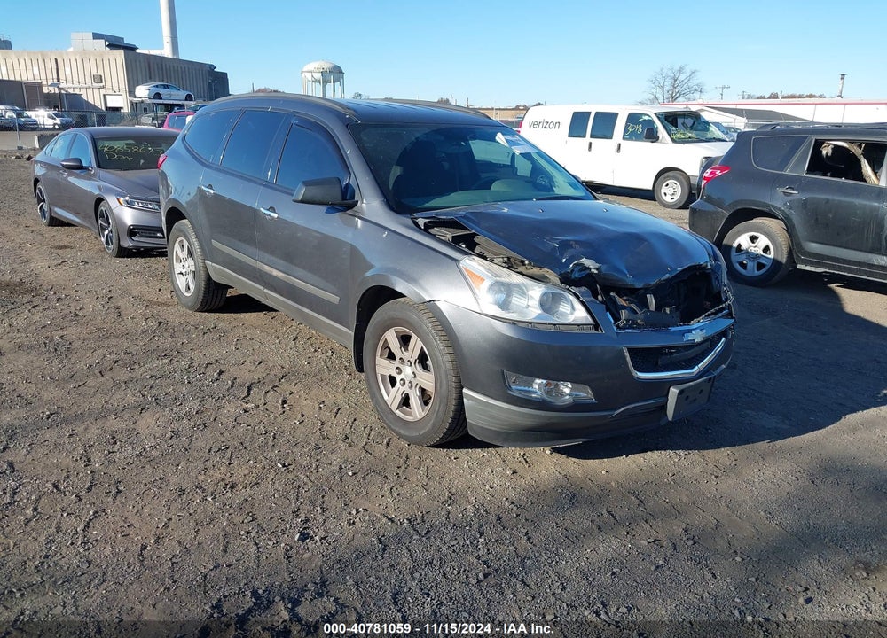 2012 CHEVROLET TRAVERSE LS VIN: 1GNKRFEDXCJ250199