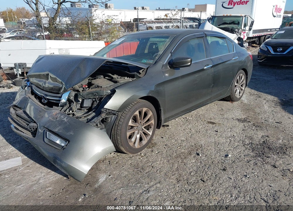 2013 HONDA ACCORD SPORT VIN: 1HGCR2F57DA212297