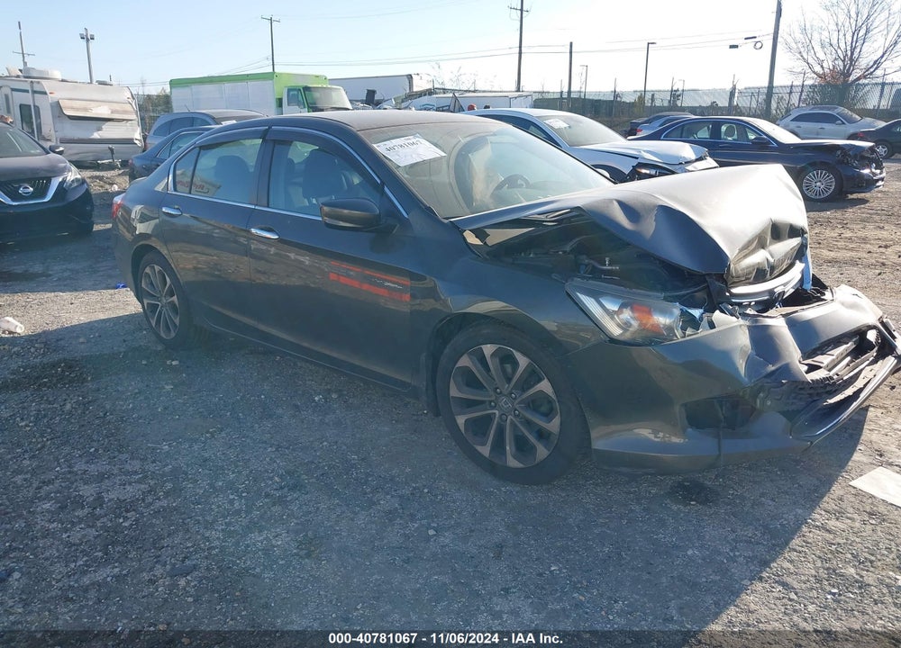 2013 HONDA ACCORD SPORT VIN: 1HGCR2F57DA212297