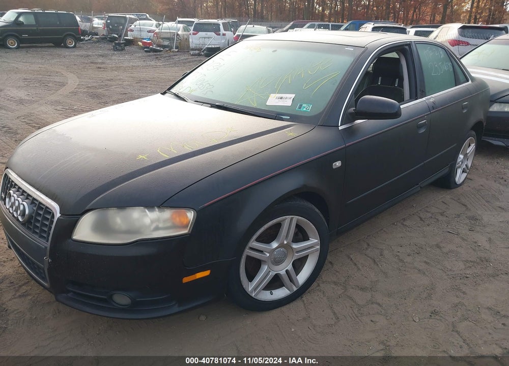 2008 AUDI A4 2.0T/2.0T SPECIAL EDITION VIN: WAUDF78E38A071804