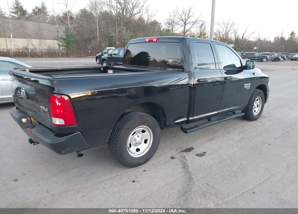2022 RAM 1500 CLASSIC TRADESMAN 4X4 6'4 BOX VIN: 1C6RR7FG3NS187988