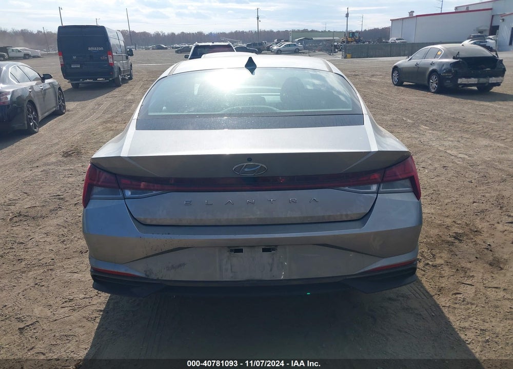 2021 HYUNDAI ELANTRA SEL VIN: 5NPLN4AGXMH028639