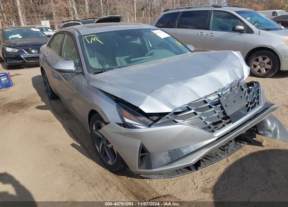 2021 HYUNDAI ELANTRA SEL VIN: 5NPLN4AGXMH028639