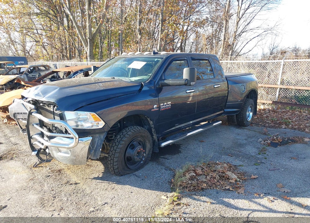 2018 RAM 3500 BIG HORN  4X4 6'4 BOX VIN: 3C63RRLL3JG251760