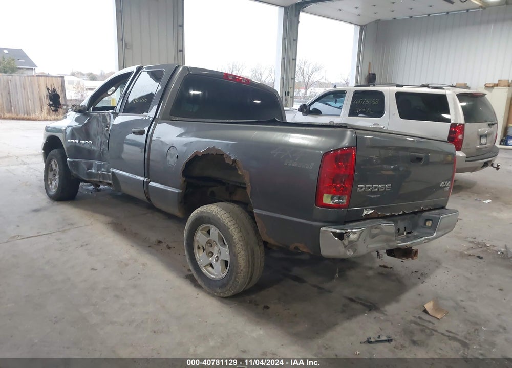 2004 DODGE RAM 1500 SLT VIN: 1D7HU18D84S515901