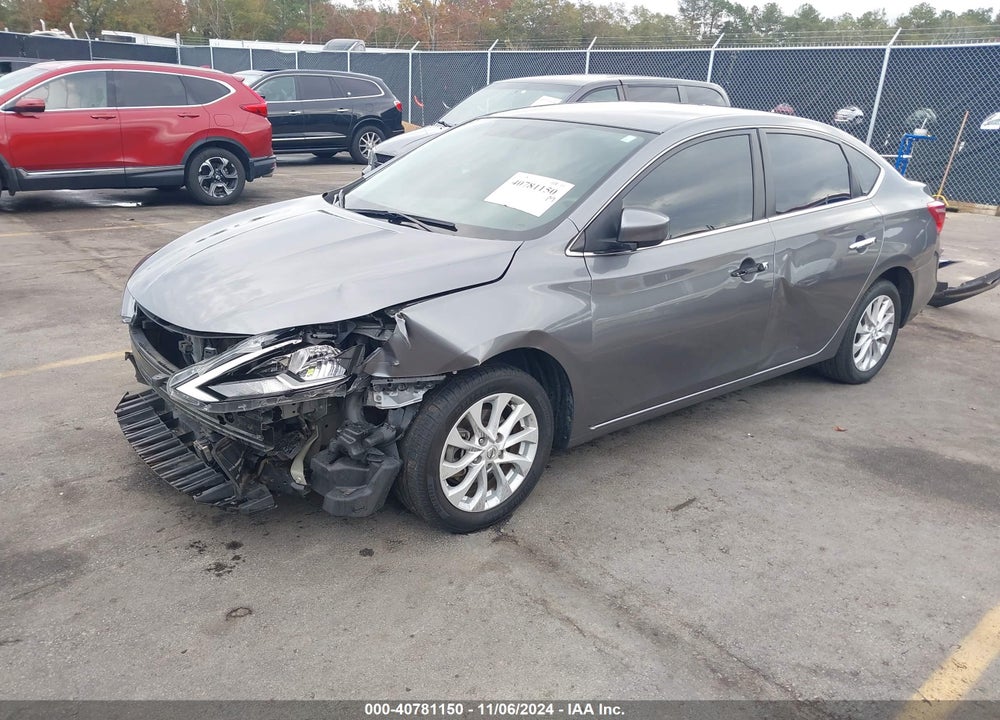 2019 NISSAN SENTRA SV VIN: 3N1AB7AP4KY456582
