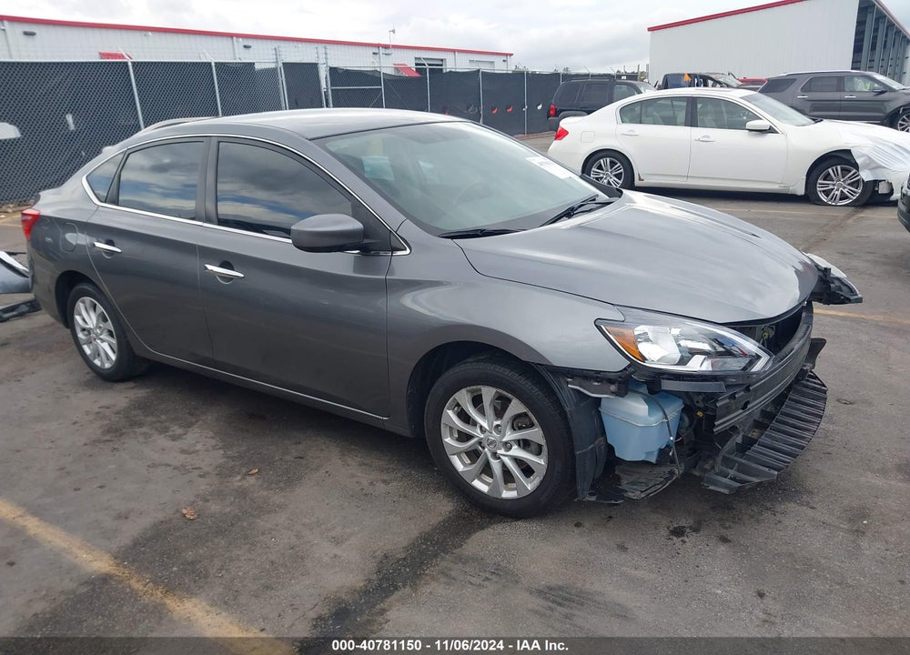 2019 NISSAN SENTRA SV VIN: 3N1AB7AP4KY456582