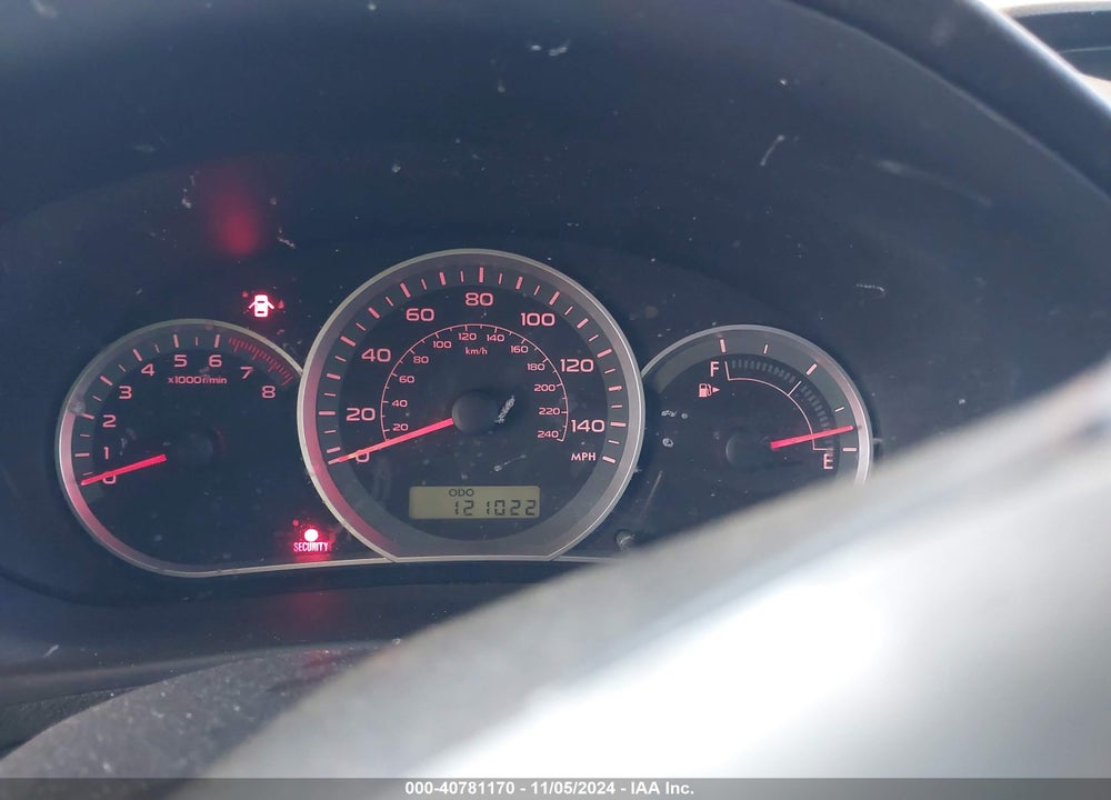2011 SUBARU IMPREZA 2.5I VIN: JF1GE6A65BH518542