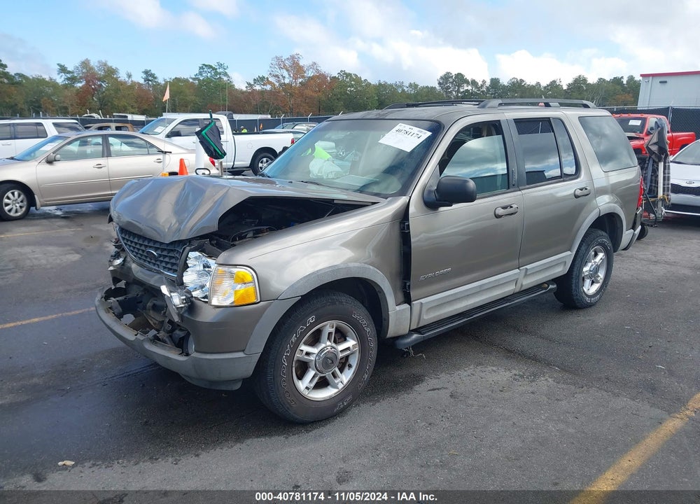 2002 FORD EXPLORER XLT VIN: 1FMZU63E42ZB08864