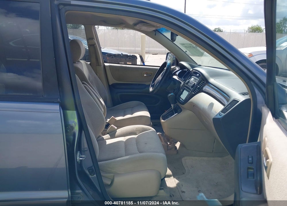2001 TOYOTA HIGHLANDER V6 VIN: JTEGF21A710007279