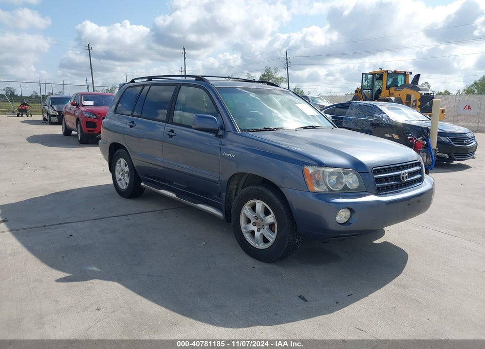 2001 TOYOTA HIGHLANDER V6 VIN: JTEGF21A710007279