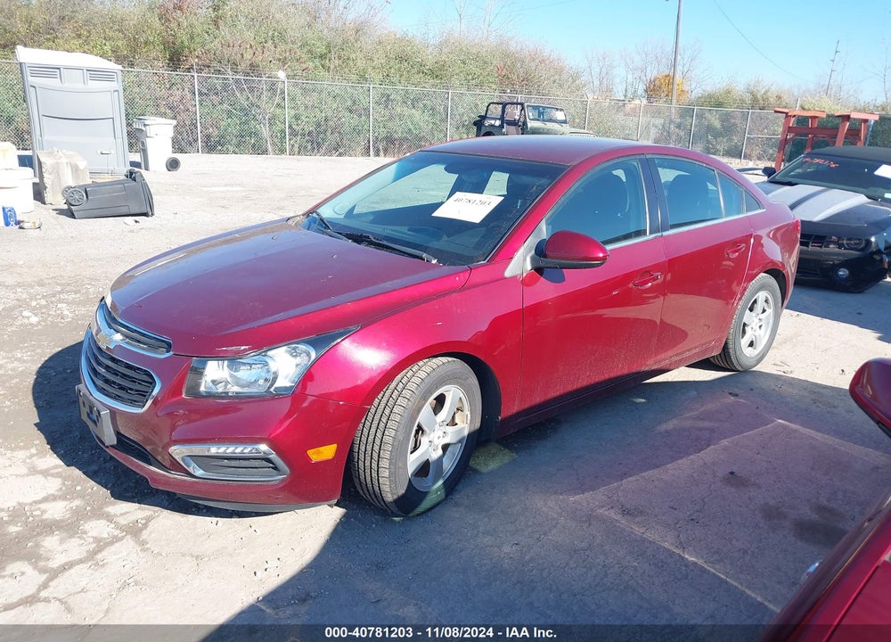 2015 CHEVROLET CRUZE 1LT AUTO VIN: 1G1PC5SB2F7214501