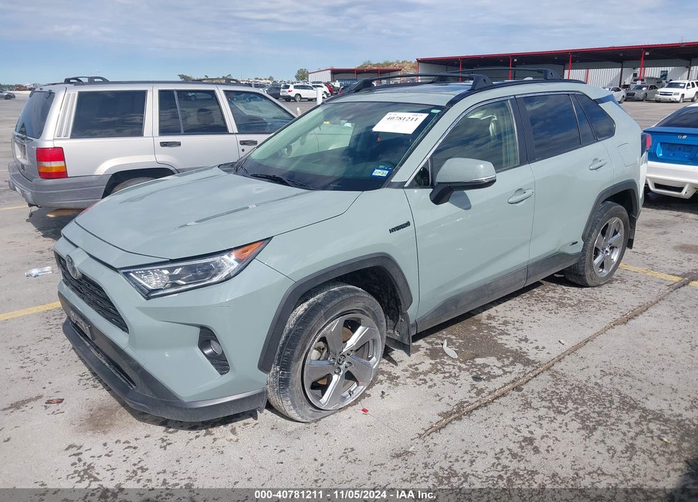 2021 TOYOTA RAV4 HYBRID XLE PREMIUM VIN: JTMB6RFV5MD039311