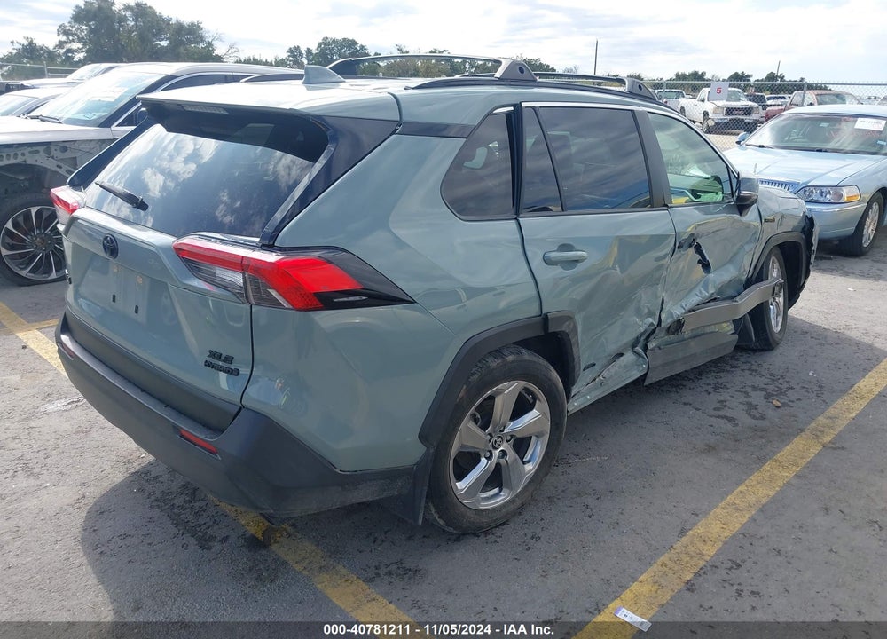 2021 TOYOTA RAV4 HYBRID XLE PREMIUM VIN: JTMB6RFV5MD039311