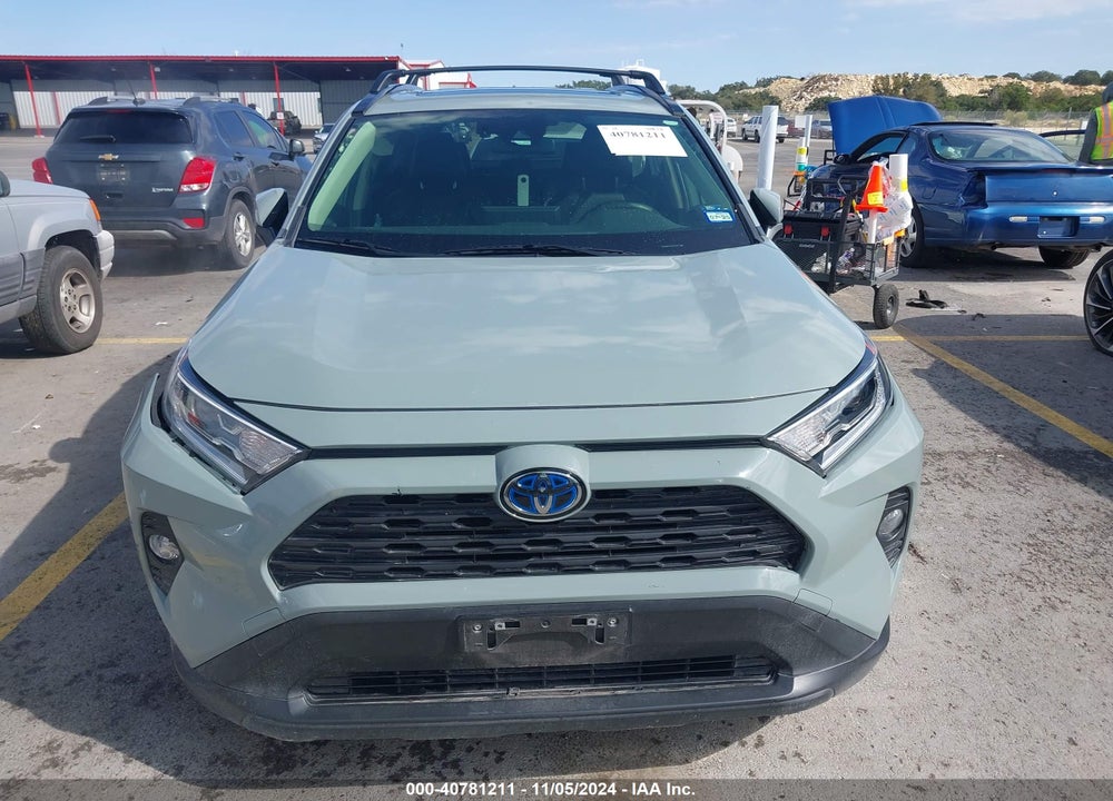 2021 TOYOTA RAV4 HYBRID XLE PREMIUM VIN: JTMB6RFV5MD039311