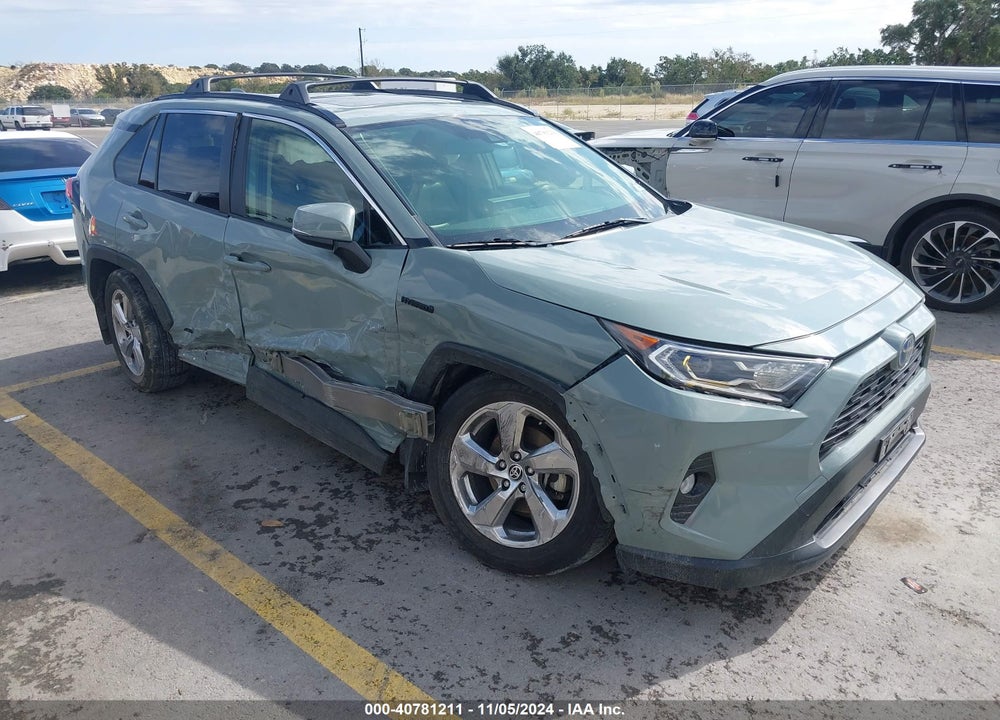 2021 TOYOTA RAV4 HYBRID XLE PREMIUM VIN: JTMB6RFV5MD039311