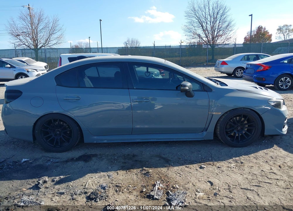 2016 SUBARU WRX LIMITED VIN: JF1VA1L6XG9808117