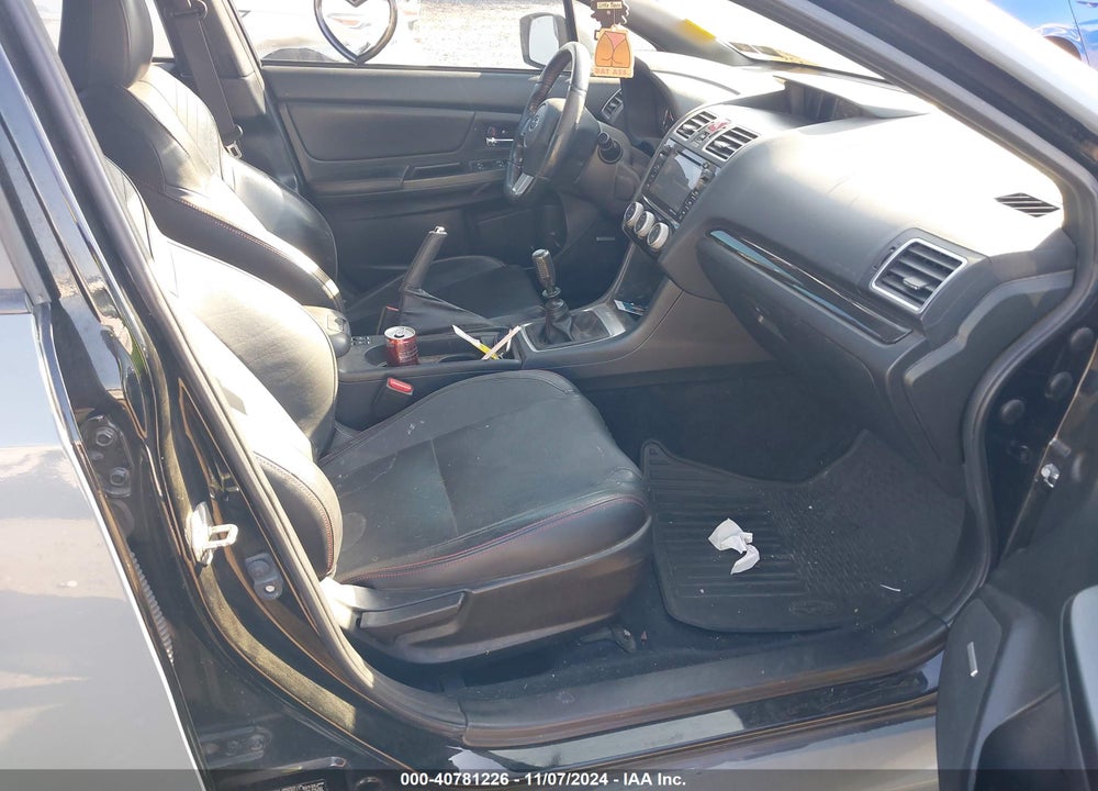 2016 SUBARU WRX LIMITED VIN: JF1VA1L6XG9808117