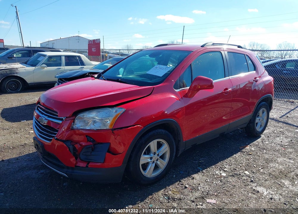 2015 CHEVROLET TRAX LT VIN: KL7CJLSB9FB115393