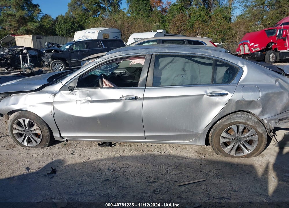 2013 HONDA ACCORD LX VIN: 1HGCR2F34DA143972