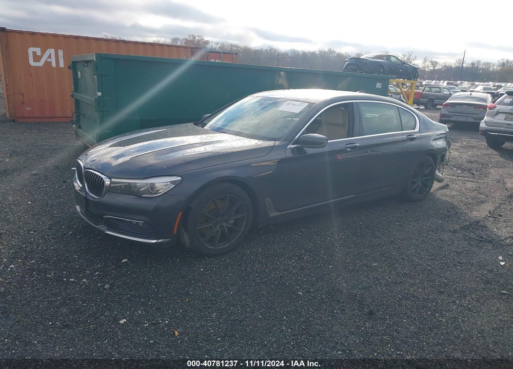 2016 BMW 740I VIN: WBA7E2C59GG546636