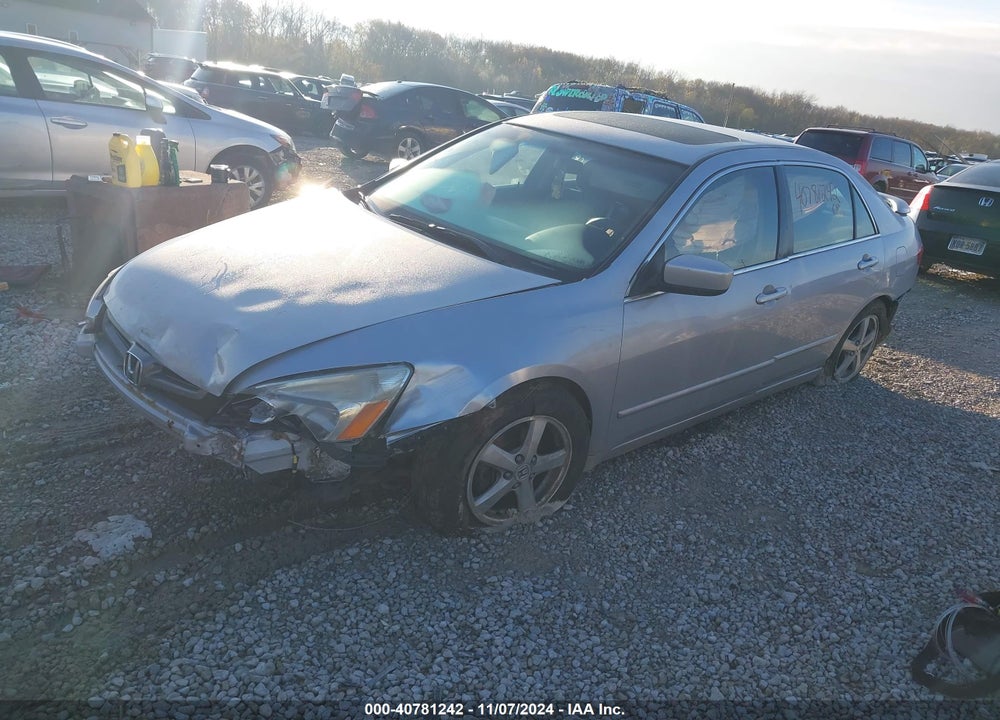 2005 HONDA ACCORD 2.4 EX VIN: 1HGCM56825A090945