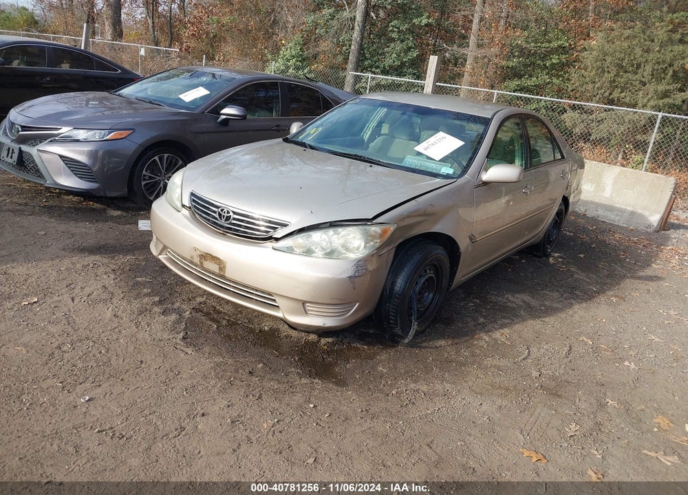 2005 TOYOTA CAMRY LE VIN: 4T1BE30K65U046182